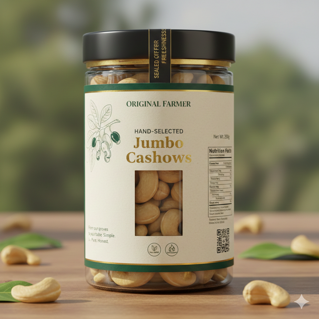 Original Farmer Premium Cashews 250g